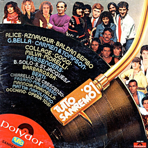Various : Tutto Sanremo '81 (2xLP, Comp, Gat)