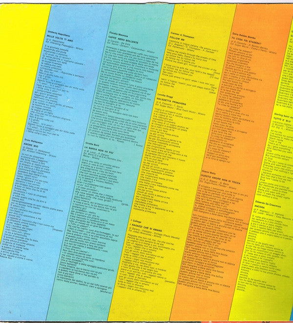 Various : Tutto Sanremo '81 (2xLP, Comp, Gat)