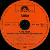 ABBA : A Wie ABBA (Die Grössten Erfolge Von »Waterloo« Bis »Super Trouper«) (LP, Comp)