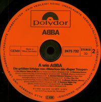 ABBA : A Wie ABBA (Die Grössten Erfolge Von »Waterloo« Bis »Super Trouper«) (LP, Comp)