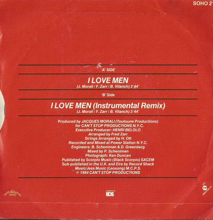 Eartha Kitt : I Love Men (7", Single)