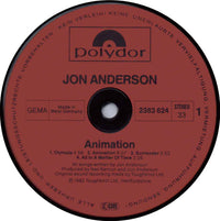 Jon Anderson : Animation (LP, Album)