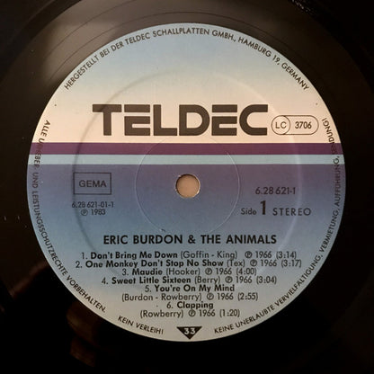 Eric Burdon & The Animals : Eric Burdon & The Animals (2xLP, Comp)