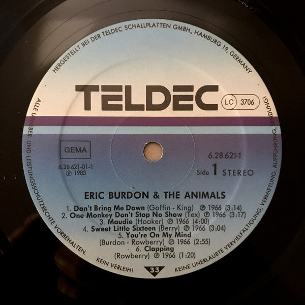 Eric Burdon & The Animals : Eric Burdon & The Animals (2xLP, Comp)