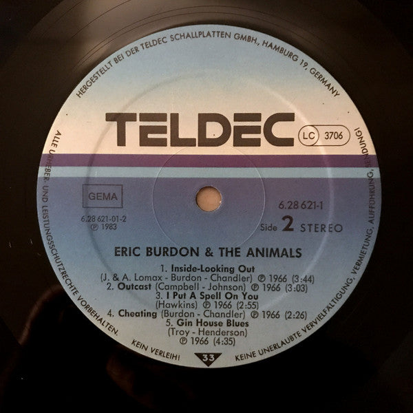 Eric Burdon & The Animals : Eric Burdon & The Animals (2xLP, Comp)