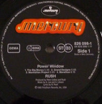 Rush : Power Windows (LP, Album, M/Print)