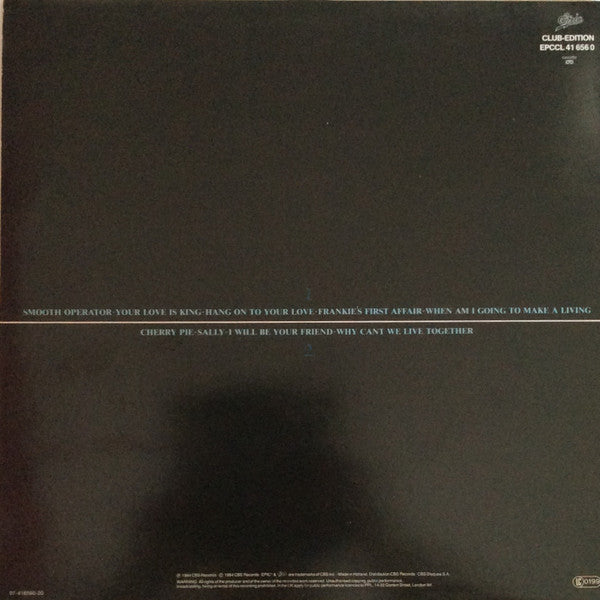Sade : Diamond Life (LP, Album, Club, Gat)