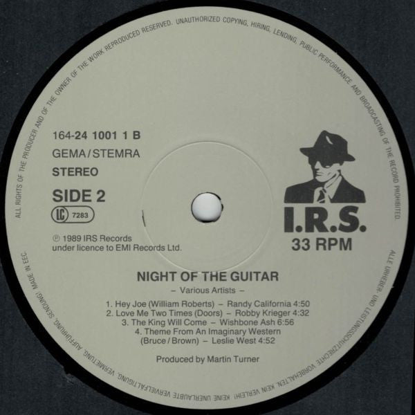 Various : Night Of The Guitar Live! (2xLP)