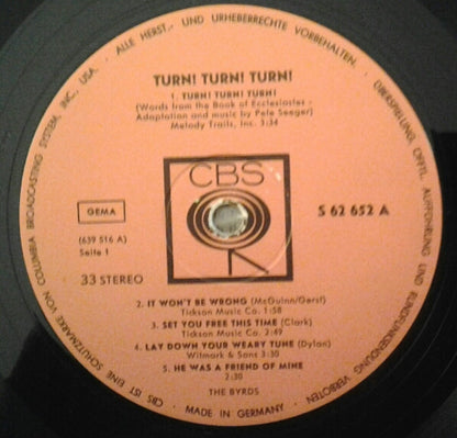 The Byrds : Turn! Turn! Turn! (LP, Album)