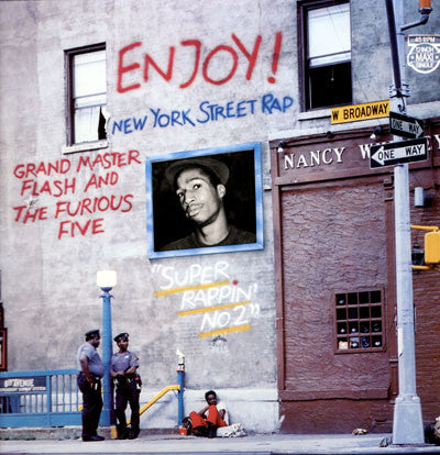 Grandmaster Flash & The Furious Five : Super Rappin' No. 2 (12", Maxi)
