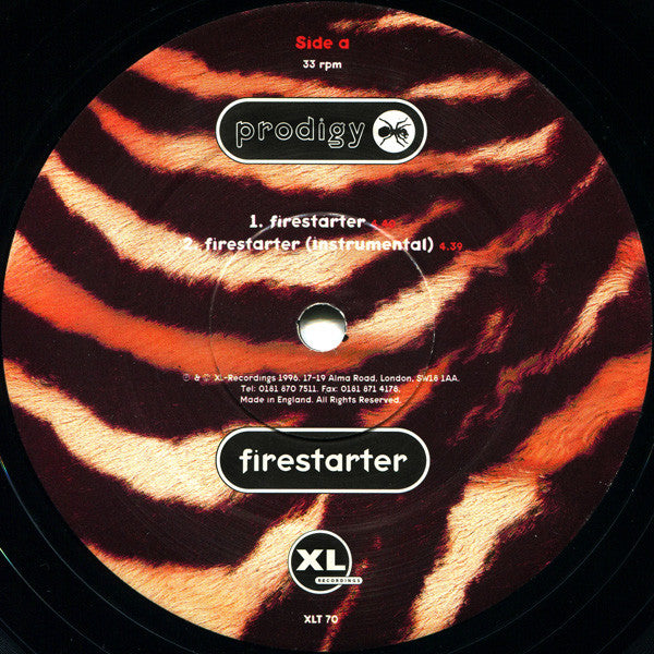 Prodigy* : Firestarter (12", Single)