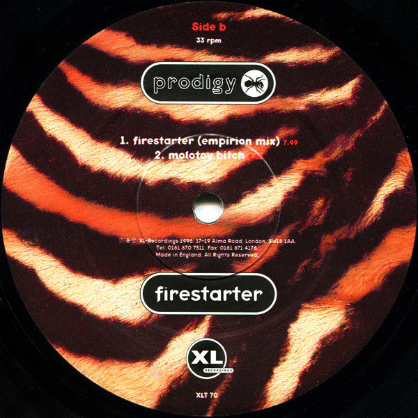 Prodigy* : Firestarter (12", Single)