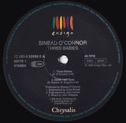Sinéad O'Connor : Three Babies (12")