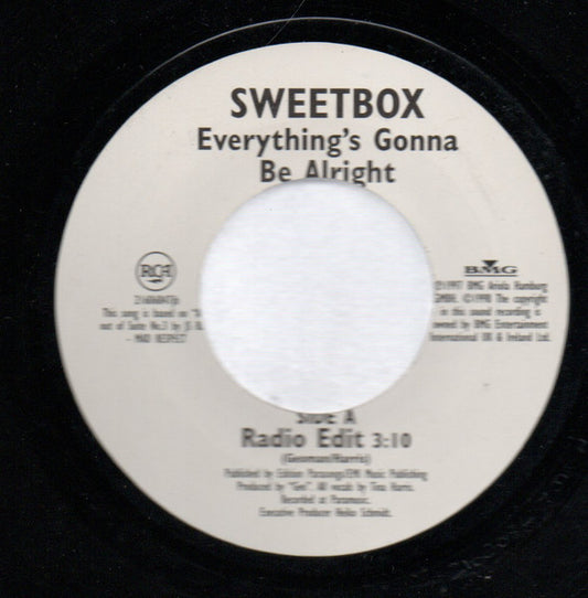 Sweet Box* : Everything's Gonna Be Alright (7", Promo, Juk)