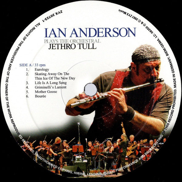 Ian Anderson : Plays The Orchestral Jethro Tull (LP, Album)