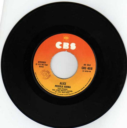 Alice (4) : Piccola Anima / Mondo A Matita (7")