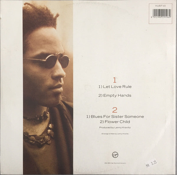 Lenny Kravitz : Let Love Rule (12", Single)