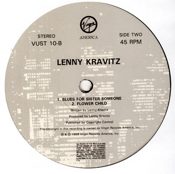 Lenny Kravitz : Let Love Rule (12", Single)