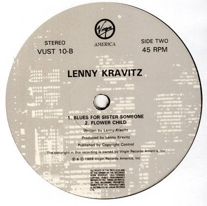 Lenny Kravitz : Let Love Rule (12", Single)