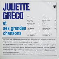 Juliette Gréco : Et Ses Grandes Chansons (LP, Comp, RE)