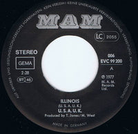 U.S.A.U.K. : Illinois (7", Single)