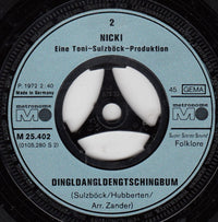 Nicki (8) : Wenn Du Mir Was Schenken Willst (7", Single)