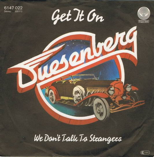 Duesenberg : Get It On (7", Single)