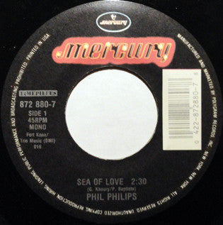 Phil Phillips (3) : Sea Of Love / Juella (7", Single, Mono, RE)