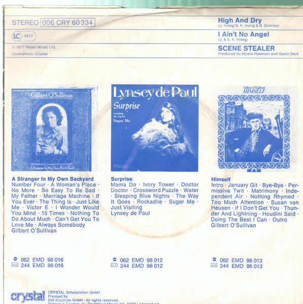 Scene Stealer : High & Dry (7", Single)