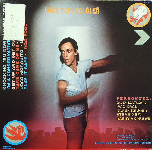 Iggy Pop : Soldier (LP, Album)
