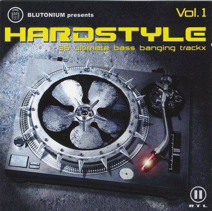 Various : Blutonium Presents Hardstyle Vol. 1 (2xCD, Copy Prot., Mixed)