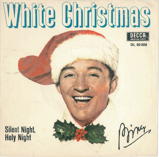 Bing Crosby : White Christmas (7", Single, RE)