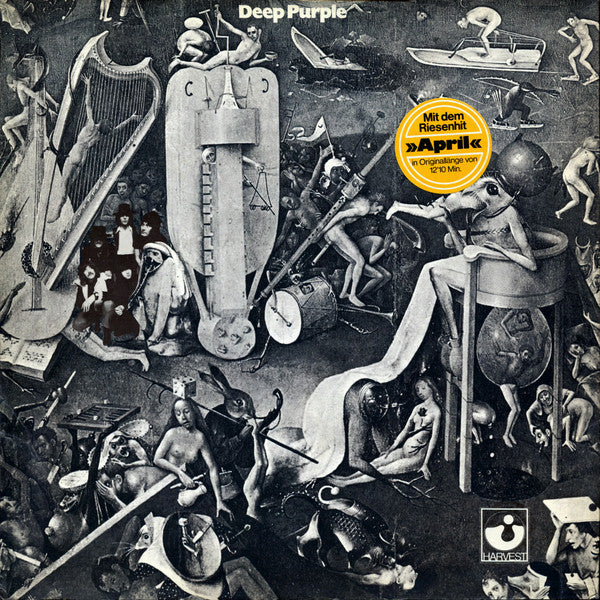 Deep Purple : Deep Purple (LP, Album, RE)
