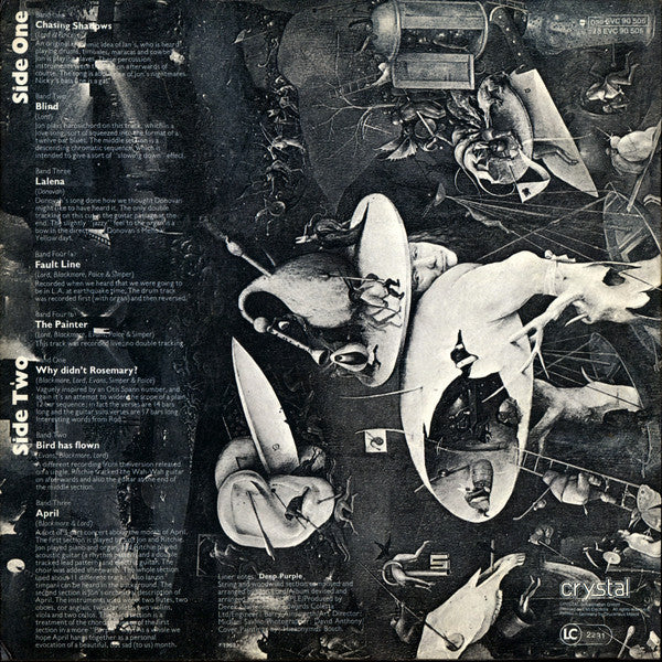 Deep Purple : Deep Purple (LP, Album, RE)
