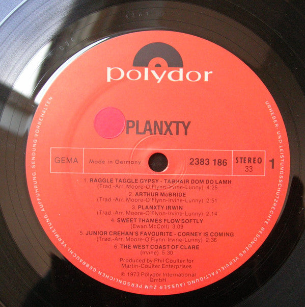 Planxty : Planxty (LP, Album)