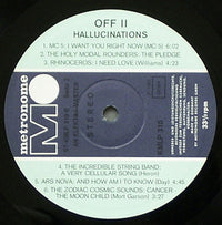 Various : Off II Hallucinations (Psychedelic Underground) (LP, Comp)
