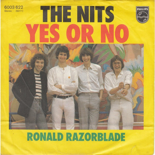 The Nits : Yes Or No (7", Single)