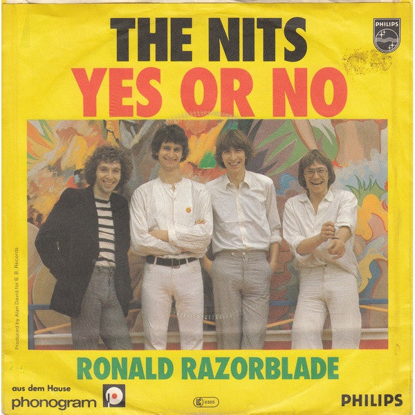 The Nits : Yes Or No (7", Single)