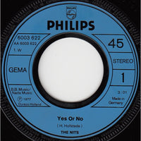The Nits : Yes Or No (7", Single)