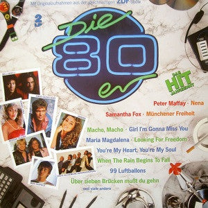 Various : Die 80er - Das Hit-Jahrzehnt (2xLP, Comp)