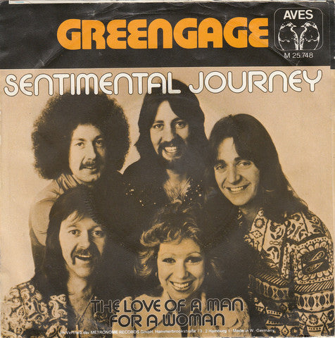 Greengage : Sentimental Journey (7", Single)