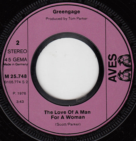 Greengage : Sentimental Journey (7", Single)