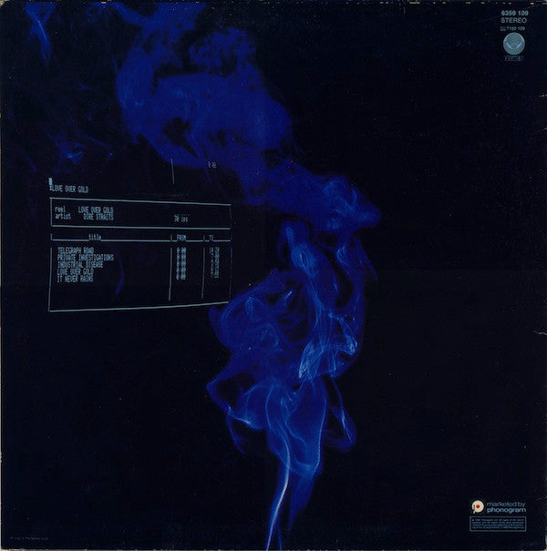 Dire Straits : Love Over Gold (LP, Album, Bla)