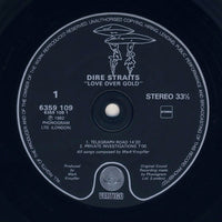 Dire Straits : Love Over Gold (LP, Album, Bla)