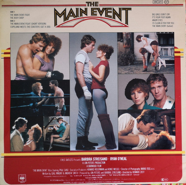 Various :  The Main Event (A Glove Story) (Music From The Original Motion Picture Soundtrack) (LP, Album)