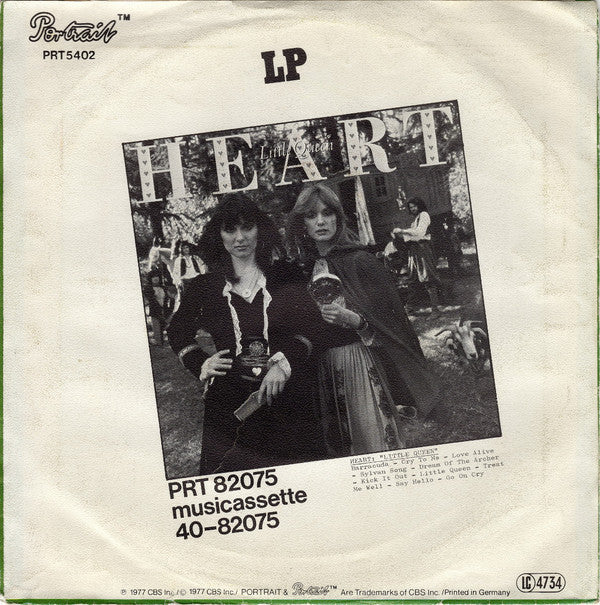 Heart : Barracuda (7", Single)