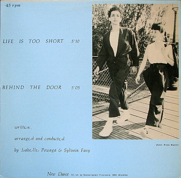 Antena : Life Is Too Short (12")