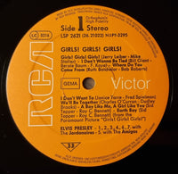 Elvis* : Girls! Girls! Girls! (LP, Album, RE)