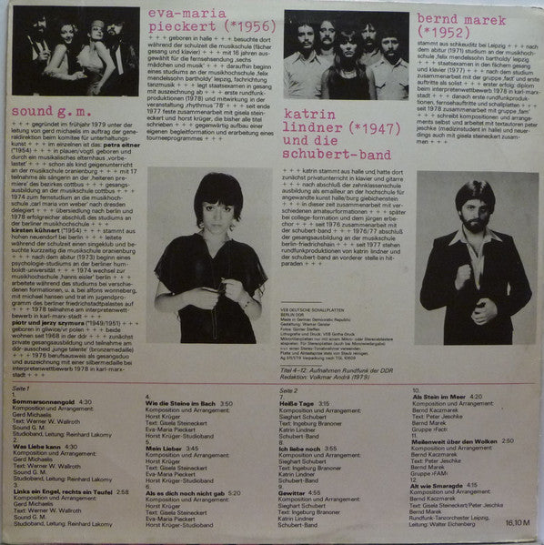 Various : Kleeblatt 1979 (LP, Comp)