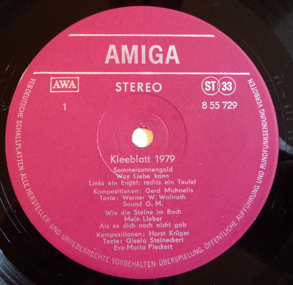 Various : Kleeblatt 1979 (LP, Comp)